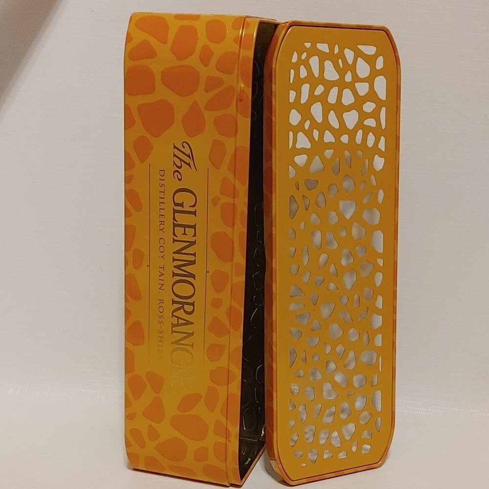 Glenmorangie Box Highland 12 YR Single Malt Giraffe Tin-Limited Edition Tin Box